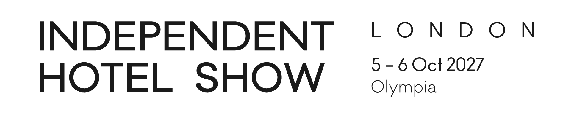 Independent Hotel Show 2027 logo